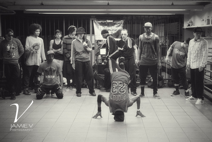 Breakdancing in the subway New York City Photography