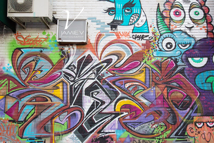 Williamsburg neighborhood graffiti New York City Photography