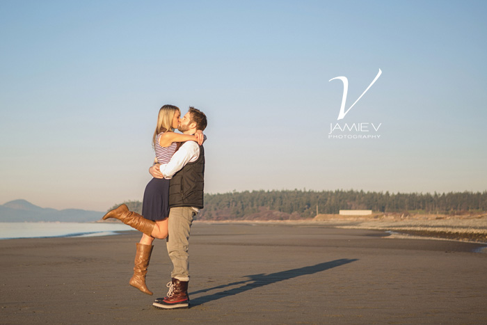 Joseph Whidbey State Park, Oak Harbor Engagement Photography