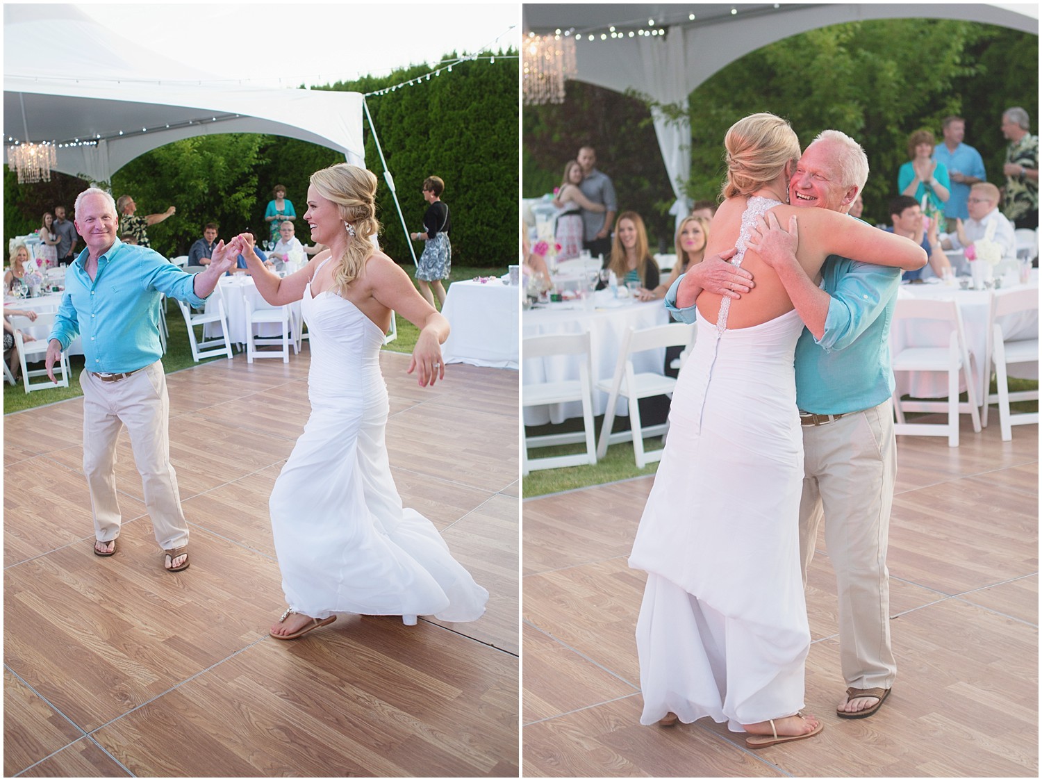 Father Dance | Lake Chelan Wedding Photography | Jamie V Photography