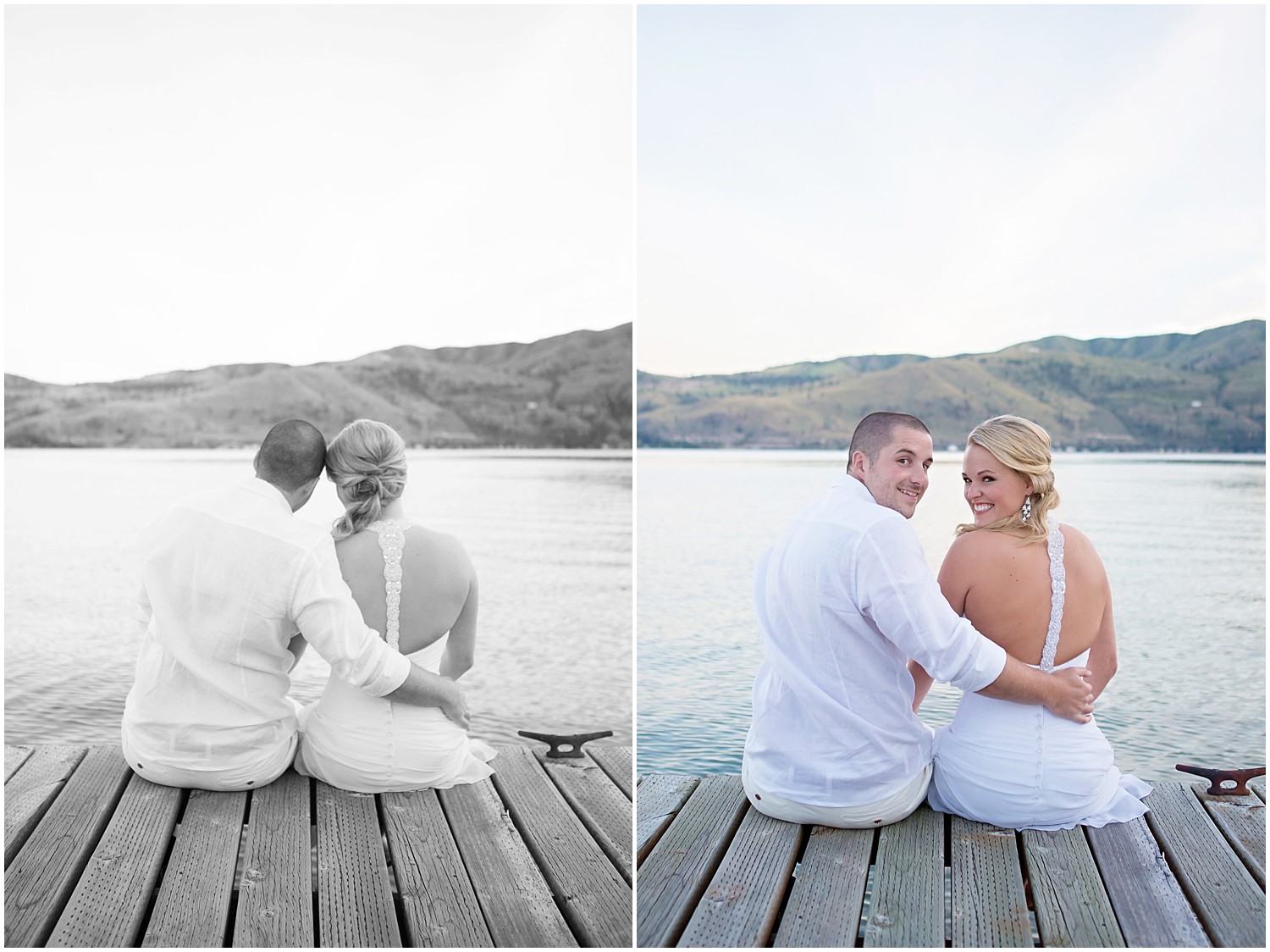 Newlyweds | Lake Chelan Wedding Photography | Jamie V Photography