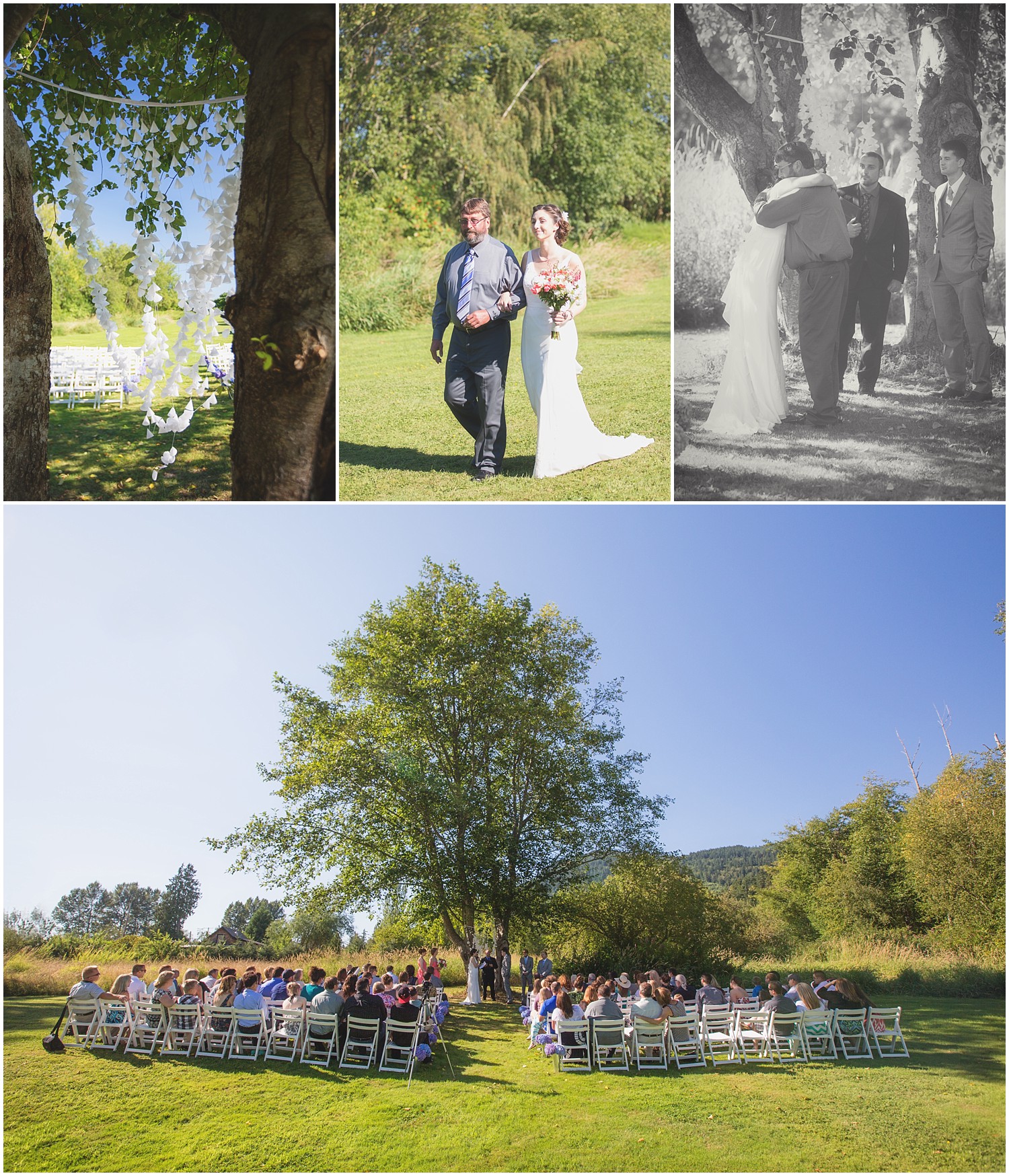 Ceremony | Blanchard Chapel | Bow Wedding Photography | Jamie V Photography
