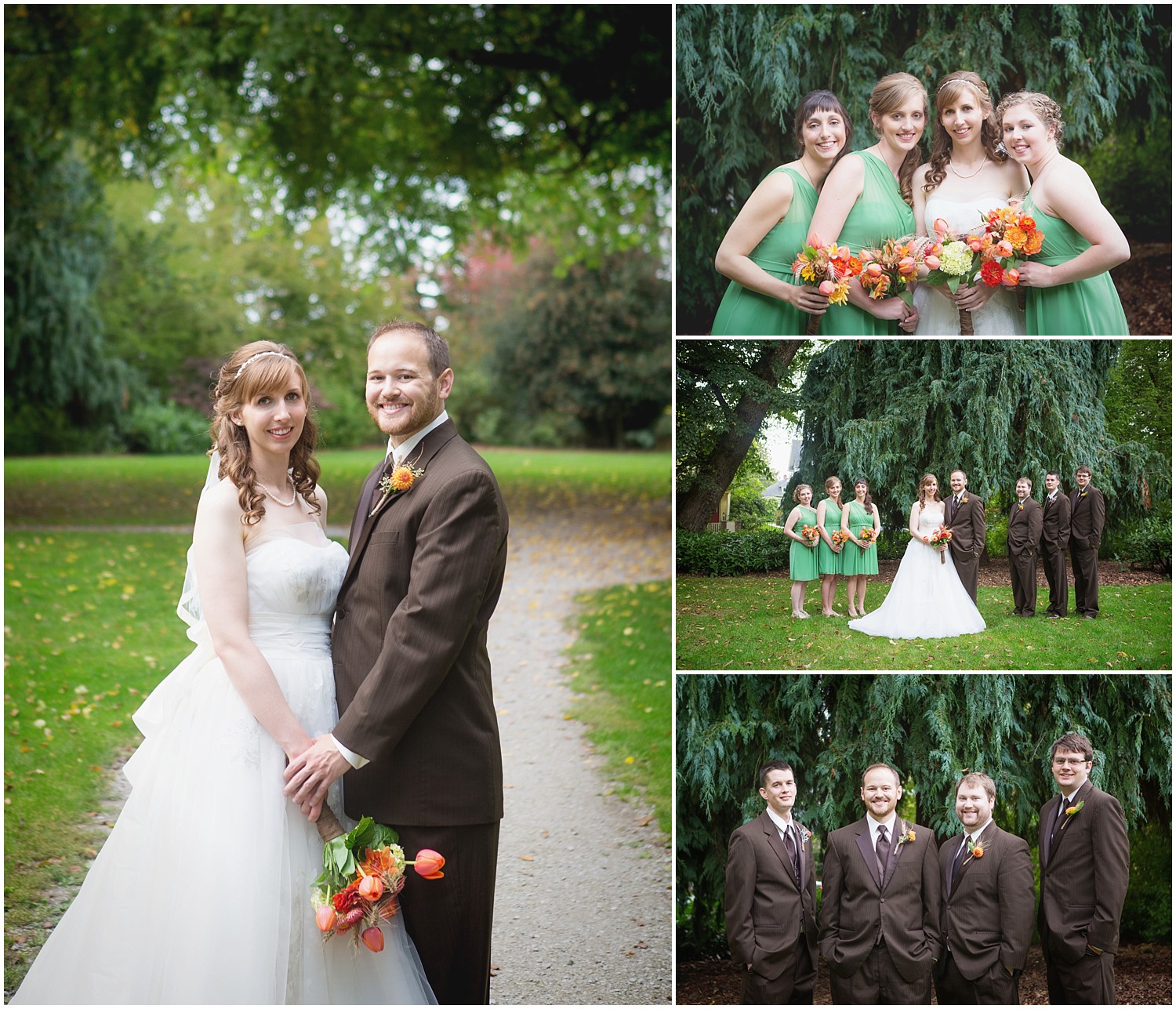 Wedding Party | Broadway Hall | Bellingham Wedding Photography | Jamie V Photography