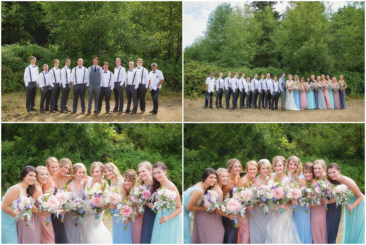 Wedding Party | Lummi Island Wedding Photography | Jamie V Photography