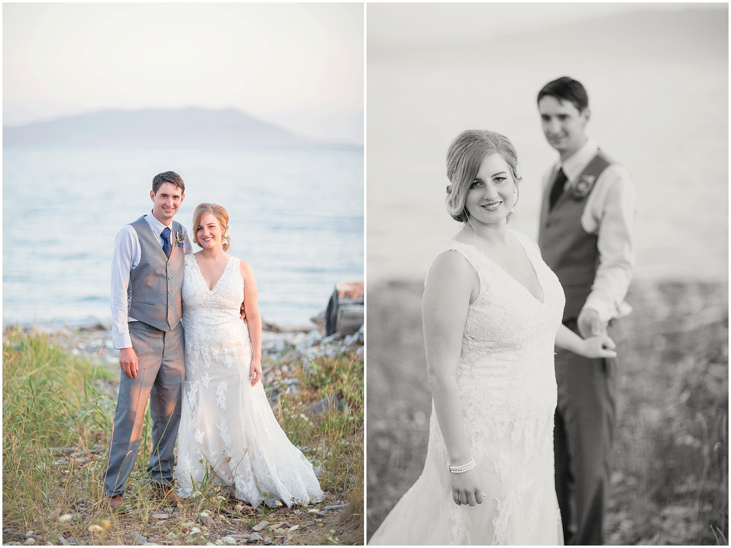 Bride and Groom | Lummi Island Wedding Photography | Jamie V Photography
